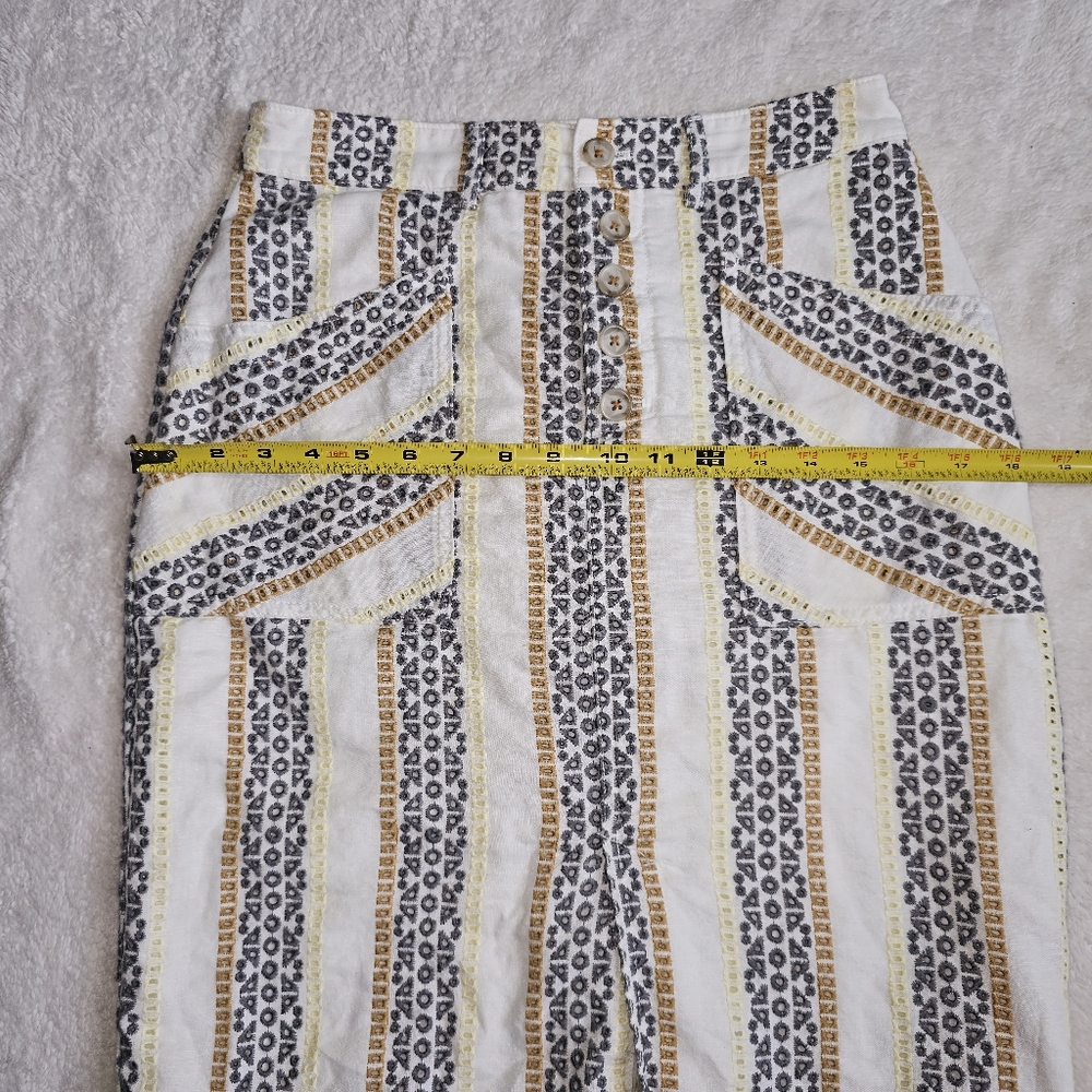 Anthropologie 2-Piece Shirt And Skirt Set Size 4 - Picture 14 of 15